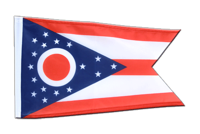 Ohio - 12x18 in Flag