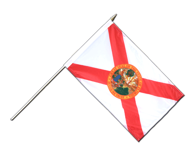 Floride - Drapeau sur hampe 30 x 45 cm
