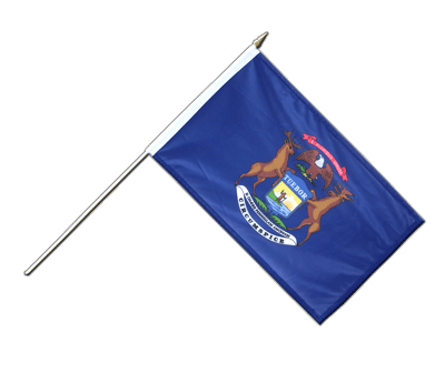 Michigan - Stockflagge PRO 30 x 45 cm