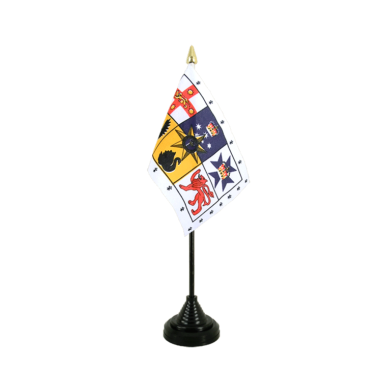 Mini drapeau Royal Standard de l'Australie de table 10 x 15 cm
