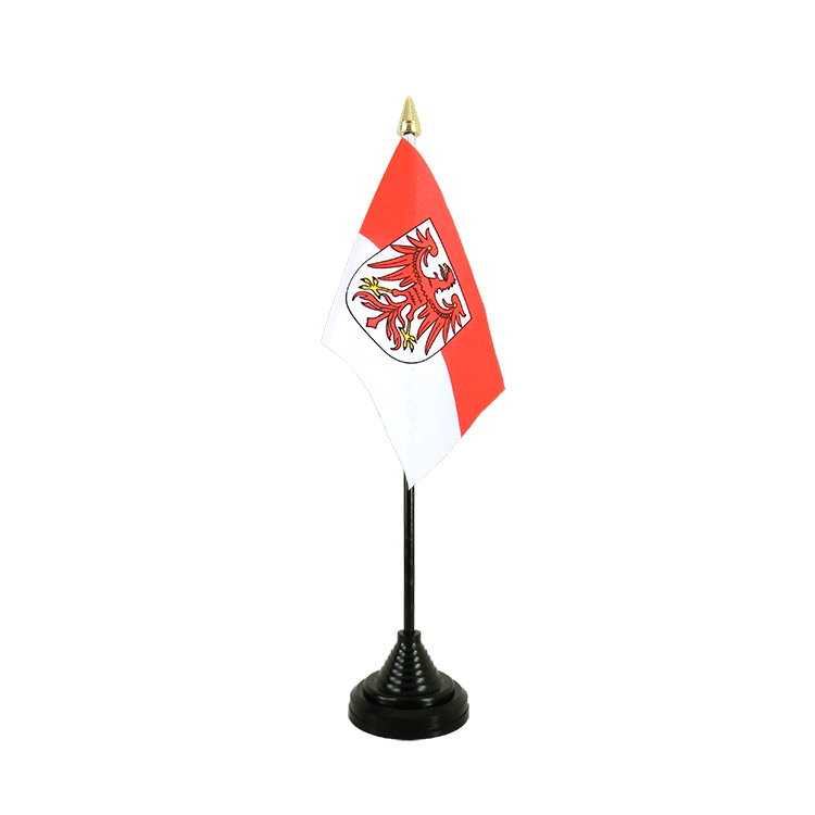 Brandenburg Tischflagge 10 x 15 cm