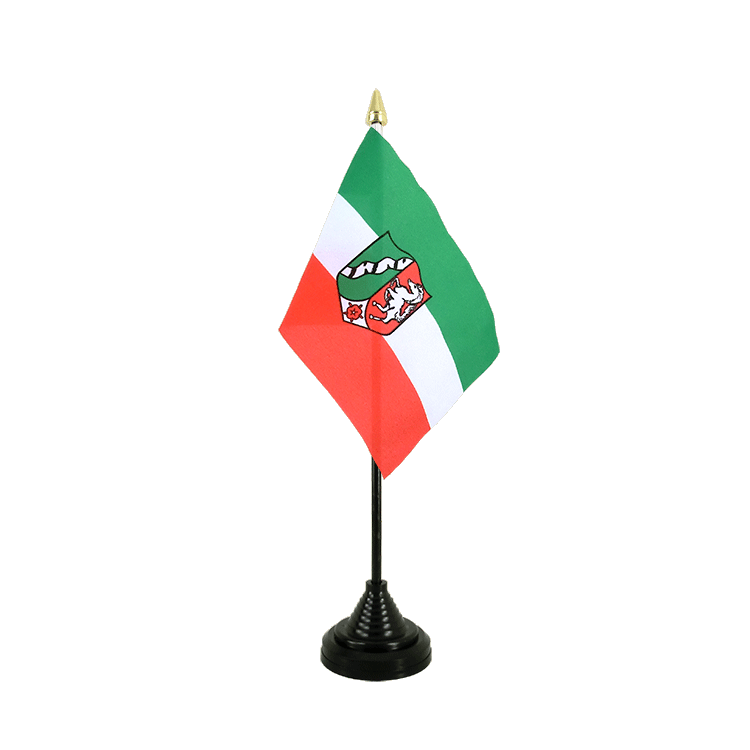 Nordrhein Westfalen Tischflagge 10 x 15 cm