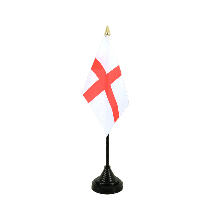 Angleterre St. George Mini drapeau de table 10 x 15 cm