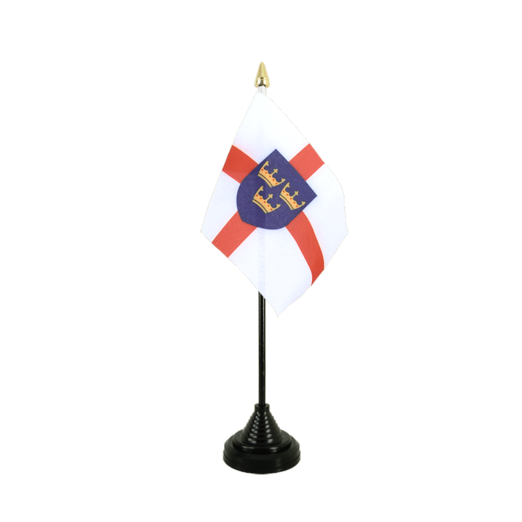 Mini drapeau East Anglia de table 10 x 15 cm