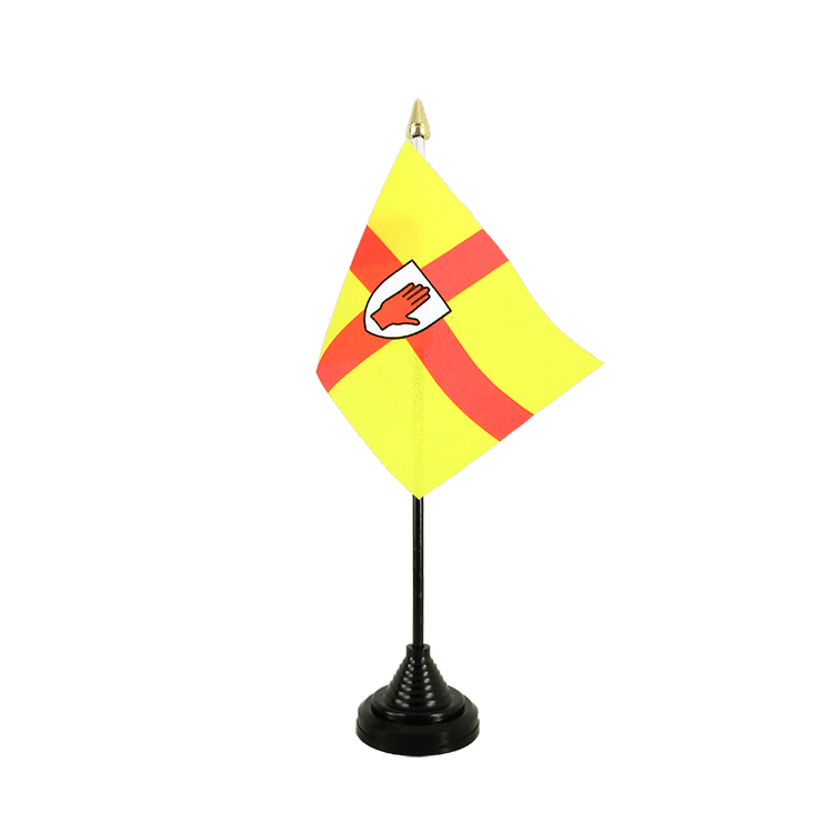Mini drapeau Ulster de table 10 x 15 cm