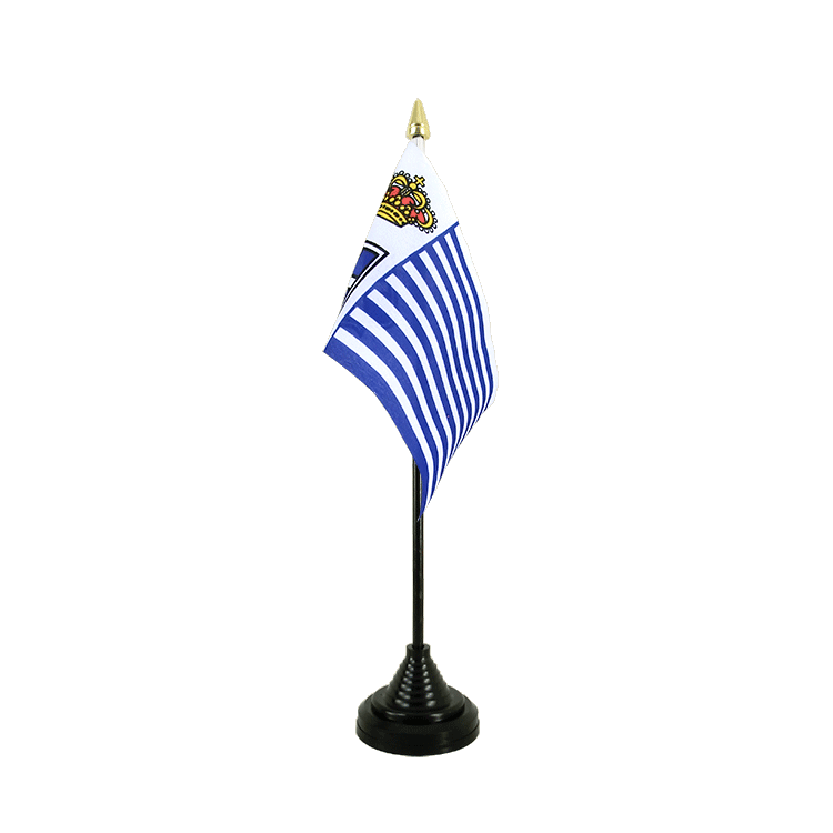Mini drapeau Seborga de table 10 x 15 cm
