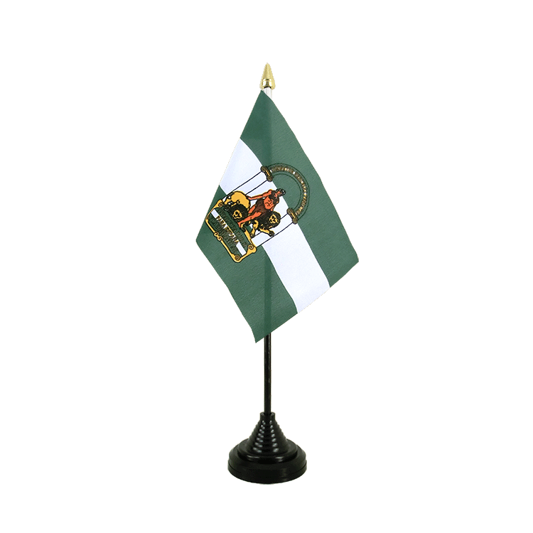 Andalusien - Tischflagge 10 x 15 cm