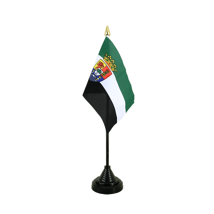 Mini drapeau Estrémadure de table 10 x 15 cm