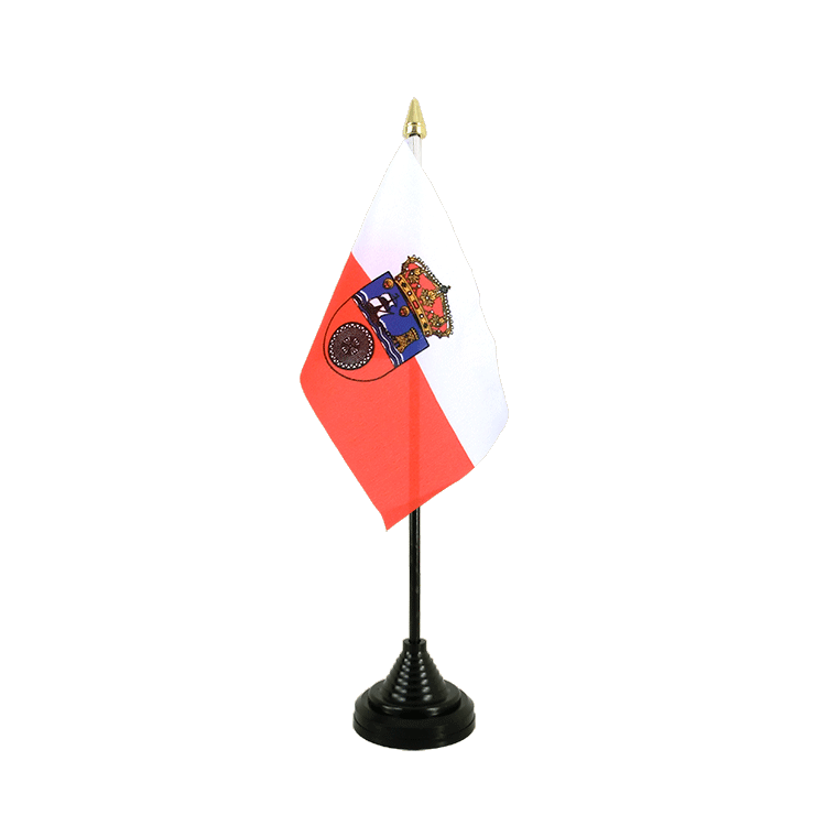Mini drapeau Cantabrie de table 10 x 15 cm