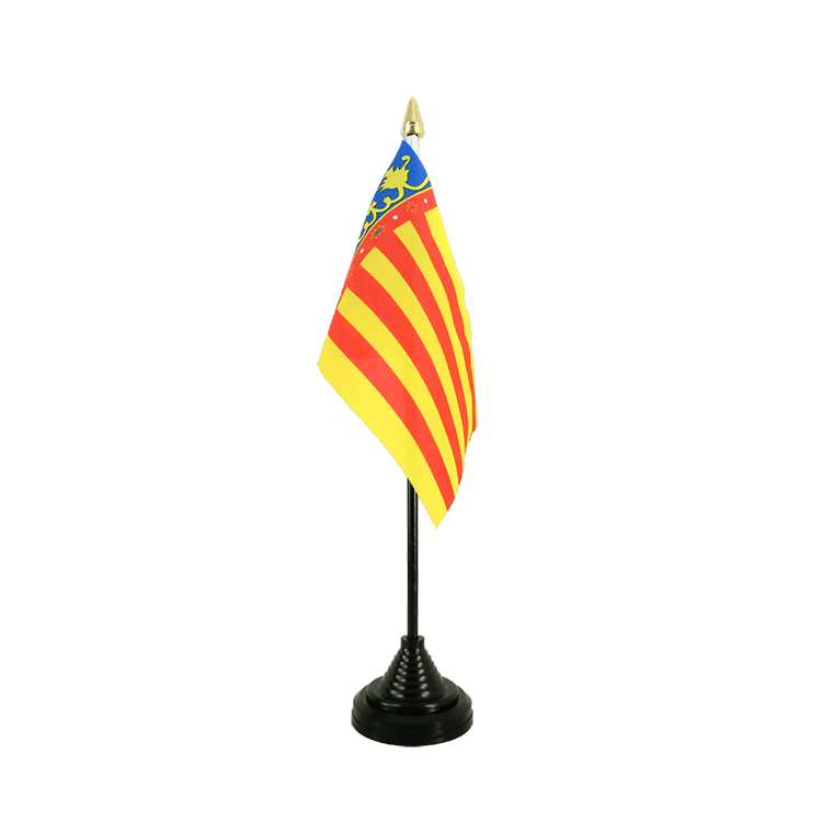 Mini drapeau Valence de table 10 x 15 cm