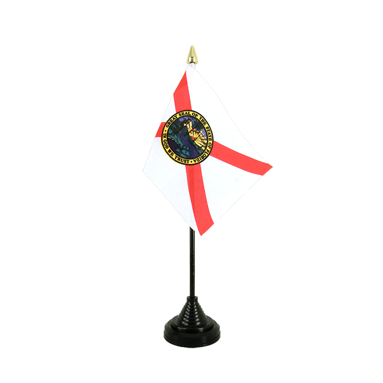 Mini drapeau Floride de table 10 x 15 cm