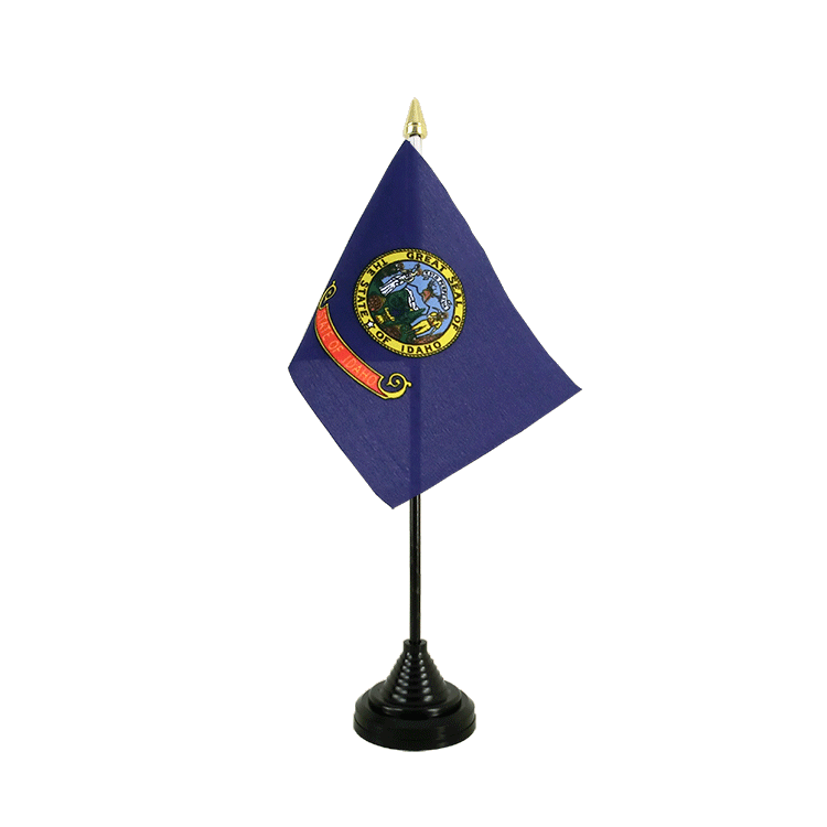 Mini drapeau Idaho de table 10 x 15 cm