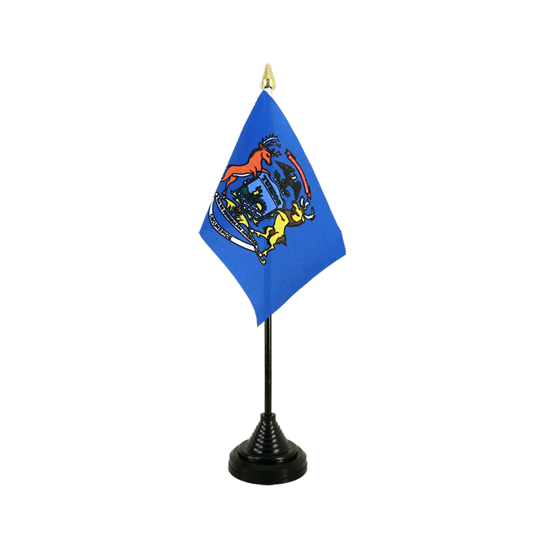 Michigan - Tischflagge 10 x 15 cm