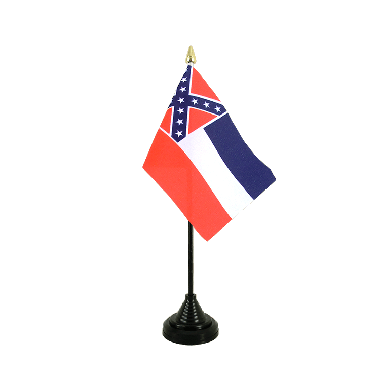 Mississippi - Tischflagge 10 x 15 cm