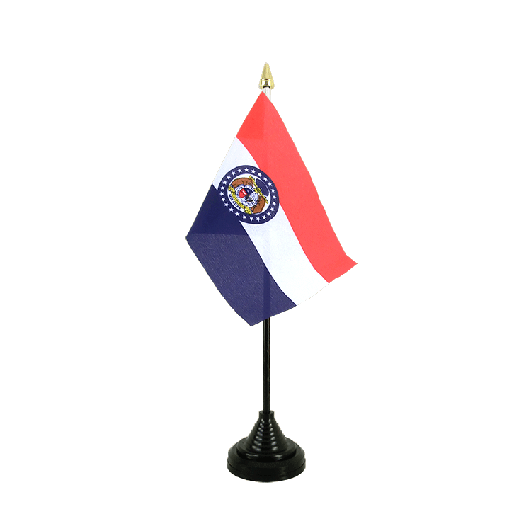 Missouri Tischflagge - 10 x 15 cm
