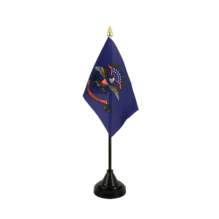 North Dakota - Tischflagge 10 x 15 cm