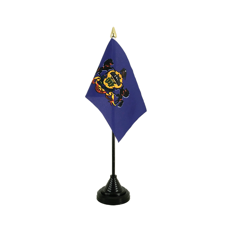 Mini drapeau Pennsylvanie de table 10 x 15 cm