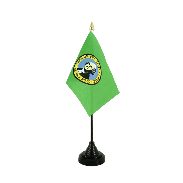 Washington - Tischflagge 10 x 15 cm