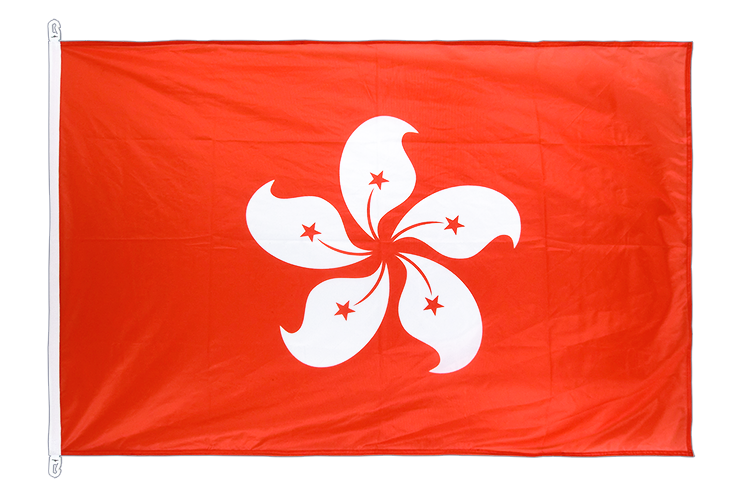 Hong Kong - Hissfahne 100 x 150 cm