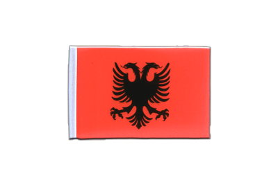 Fanion Albanie 10 x 15 cm