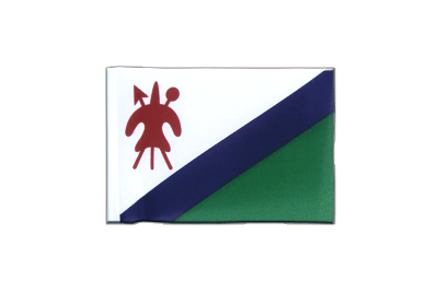 Lesotho alt - Fähnchen 10 x 15 cm