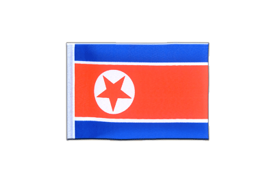 Nordkorea - Fähnchen 10 x 15 cm