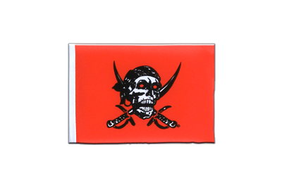 Pirate rouge - Fanion 10 x 15 cm
