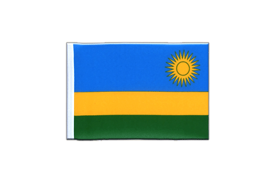 Ruanda - Fähnchen 10 x 15 cm