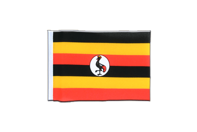 Uganda - Fähnchen 10 x 15 cm