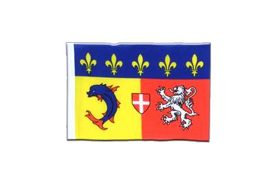 Mini Rhône-Alpes Flag 4x6"