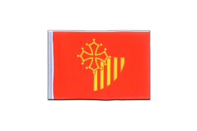 Languedoc Roussillon - Fähnchen 10 x 15 cm