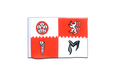 Mini Leicestershire Flag 4x6"