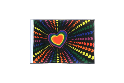 Regenbogen Liebe - Fähnchen 10 x 15 cm