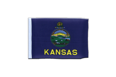 Kansas - Fähnchen 10 x 15 cm