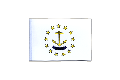 Rhode Island - Mini Flag 4x6"