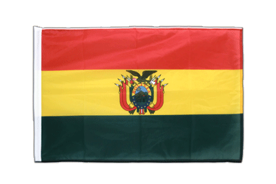 Bolivien - Hohlsaum Flagge PRO 60 x 90 cm