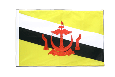 Brunei - Hohlsaum Flagge PRO 60 x 90 cm