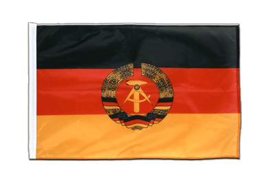 DDR - Hohlsaum Flagge PRO 60 x 90 cm