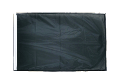 Schwarze - Hohlsaum Flagge PRO 60 x 90 cm