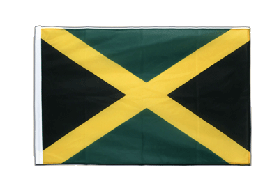 Jamaika - Hohlsaum Flagge PRO 60 x 90 cm