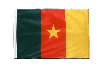 Kamerun - Hohlsaum Flagge PRO 60 x 90 cm