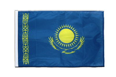 Kasachstan - Hohlsaum Flagge PRO 60 x 90 cm