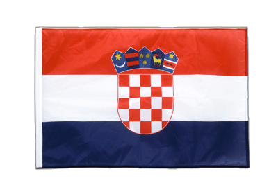 Kroatien Hohlsaum Flagge PRO 60 x 90 cm