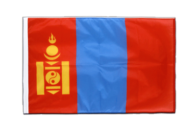 Mongolei - Hohlsaum Flagge PRO 60 x 90 cm