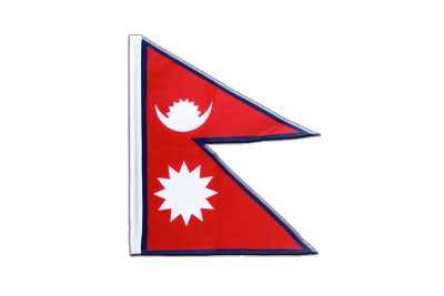 Nepal - Hohlsaum Flagge PRO 60 x 90 cm