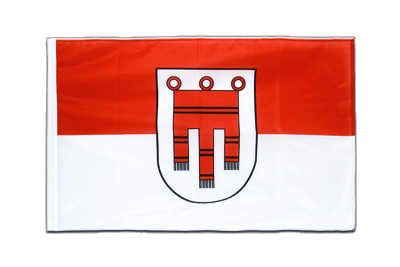 Vorarlberg - Hohlsaum Flagge PRO 60 x 90 cm