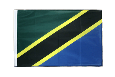 Tansania - Hohlsaum Flagge PRO 60 x 90 cm