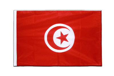 Drapeau Tunisie Fourreau PRO 60 x 90 cm