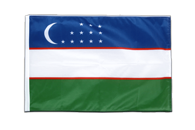 Uzbekistan - Sleeved Flag PRO 2x3 ft