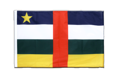 Zentralafrikanische Republik - Hohlsaum Flagge PRO 60 x 90 cm